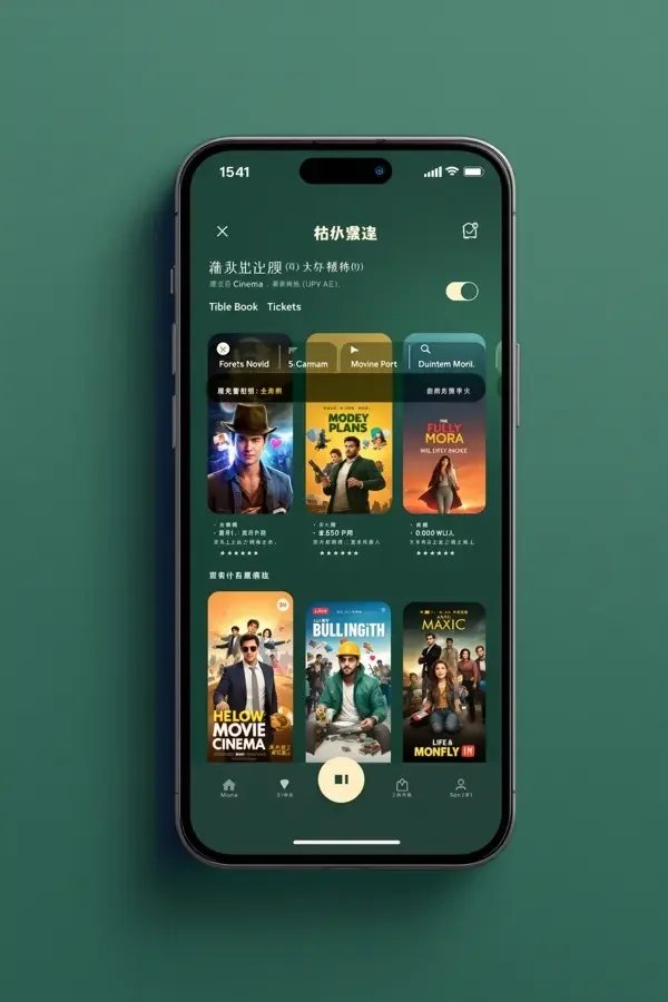 在线三级电影 APP 界面